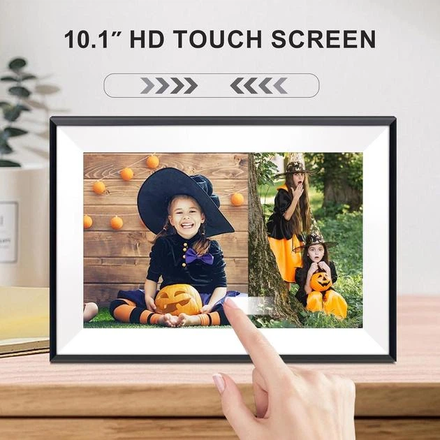 Цифровая фоторамка Frameo 10.1 дюймов 32Gb встроенной памяти WiFi