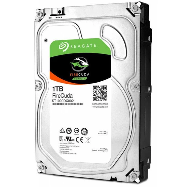 Накопитель HDD SATA 1.0TB Seagate FireCuda 64MB (ST1000DX002) - изображение 2