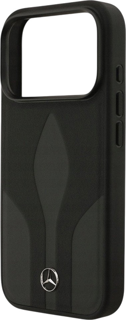 Панель Mercedes Leather The Move MagSafe для iPhone 17 Pro Black (3666339506681) - зображення 6