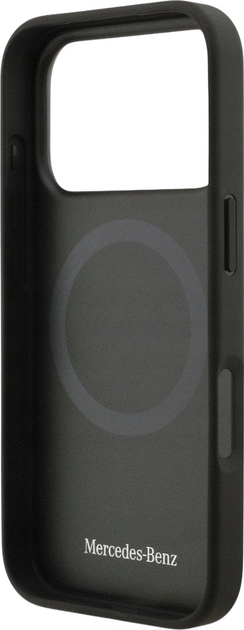 Панель Mercedes Leather The Move MagSafe для iPhone 17 Pro Black (3666339506681) - зображення 7