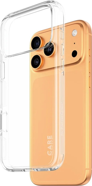 Etui CARE by PanzerGlass Flagship Urban Explorer w. Clear Frame do Apple iPhone 17 Pro Max Transparent (CR83085) - obraz 2