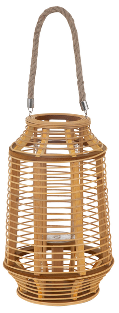 Ліхтар My Home Bamboo Бежевий 20.7 x 20.7 x 33.2 см (5907078435688) - зображення 2