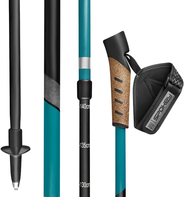Teleskopowe kije Spokey PEAK do nordic walking (5905339448156) - obraz 3