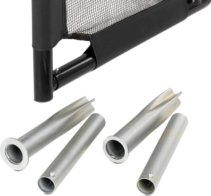 Футбольні ворота Ikonka тренувальні з сіткою + мішень + м'яч (5903039718296) - зображення 6