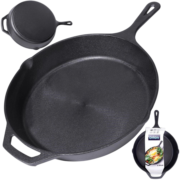 Patelnia Orion Litin żeliwna 30 cm (8592381157685) - obraz 11