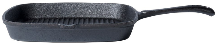 Patelnia do grillowania Vilde Cast Line żeliwna z silikonową nakładką 24.5x24 cm (5904316471828) - obraz 8