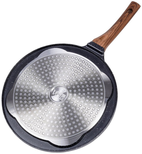 Сковорода для яєць Vilde Black & Wood гранітова на 4 відділи 26 см (5904316465087) - зображення 7