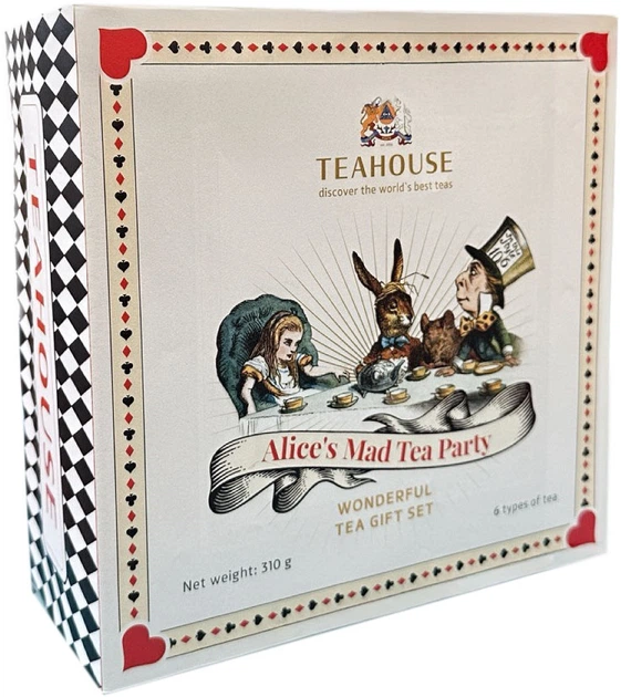 Подарочный набор чая Teahouse Безумное чаепитие Алисы 310 г (4820209847758) - изображение 10