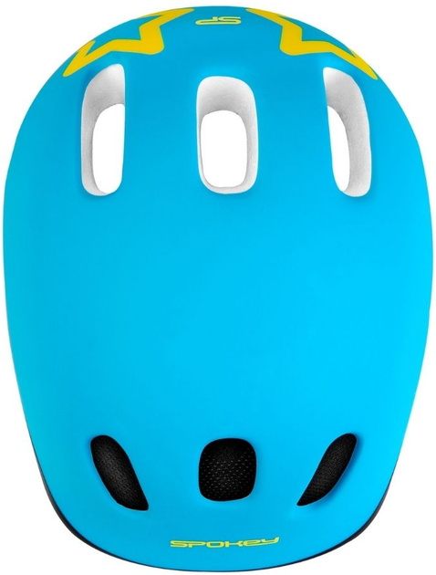 Kask rowerowy Spokey STARS 52-56 cm Jasnoniebieski (5902693277712) - obraz 2