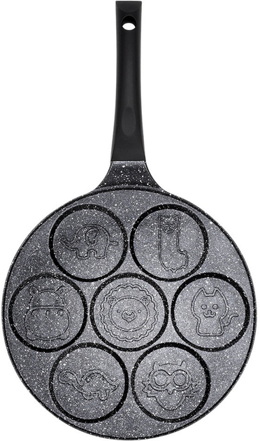 Сковорода для яєць Vilde Basic Line гранітова на 7 відділів 26 см (5904316492632) - зображення 10