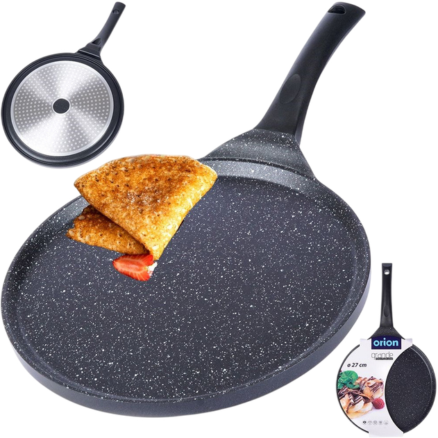 Сковорода для млинців Orion Grande гранітова 27 см (8592381128715) - зображення 9
