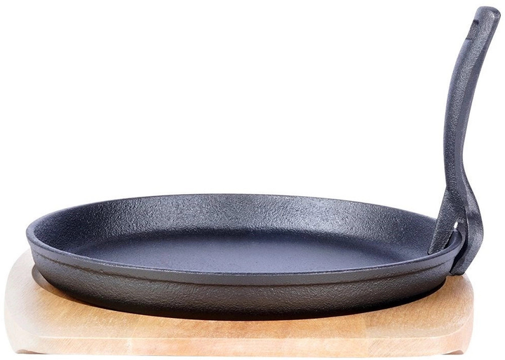 Сковорода Orion Litina чавунна зі знімною ручкою + дошка 22 см (8592381110352) - зображення 5