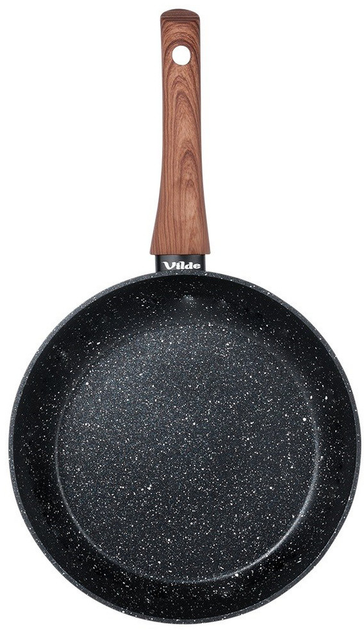 Сковорода Vilde Black & Wood гранітова 24 см (5904316475383) - зображення 11