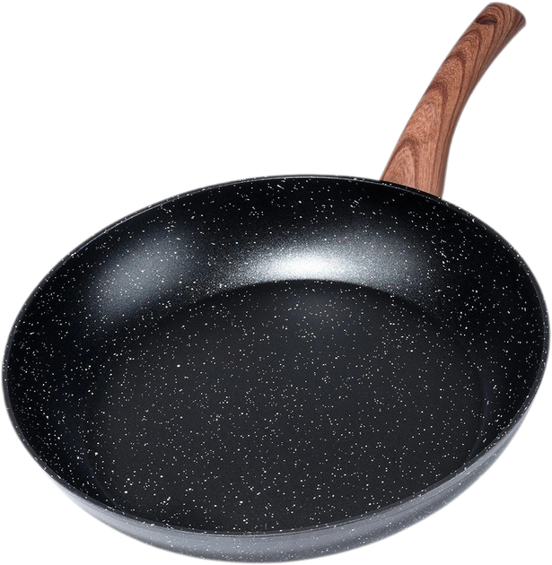 Сковорода Vilde Black & Wood гранітова 30 см (5904316475413) - зображення 8