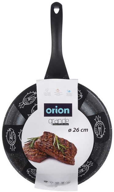 Сковорода Orion Grande гранітова 26 см (8592381137915) - зображення 1