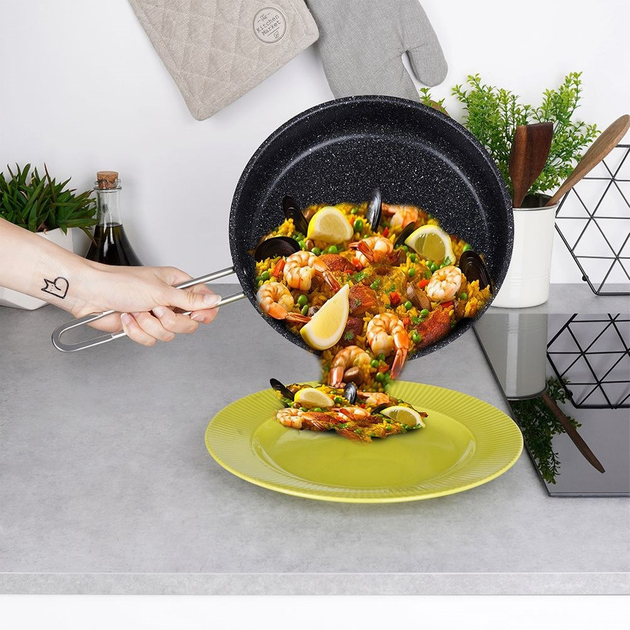 Сковорода Orion Grande сталева 26 см (8680465121735) - зображення 10