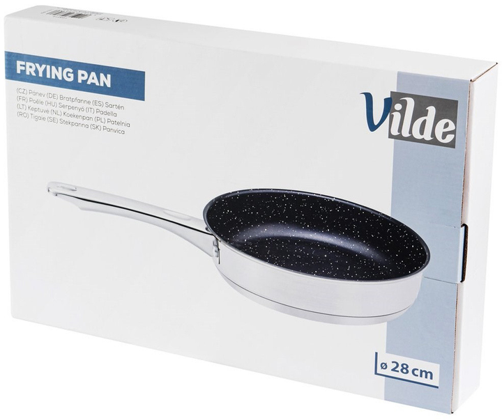 Patelnia Vilde stalowa 28 cm (5904316466138) - obraz 1