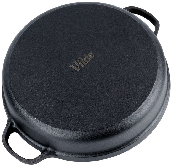 Patelnia Vilde Cast Line żeliwna 30 cm (5904316487775) - obraz 6