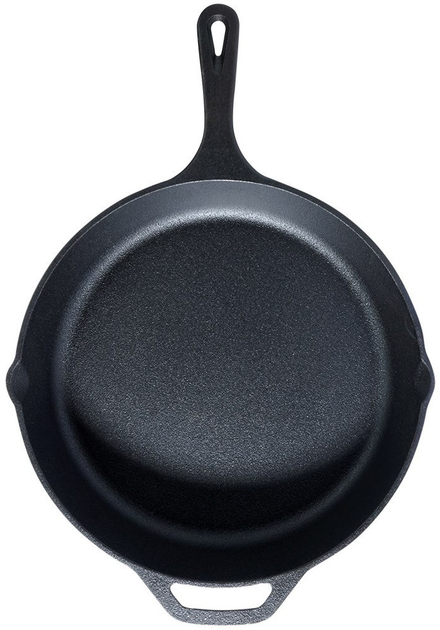 Patelnia Vilde Cast Line żeliwna z nakładką na uchwyt 30 cm (5904316471743) - obraz 2