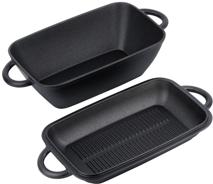 Brytfanna Vilde Cast Line 2w1 żeliwna 37.5x19 cm (5904316487843) - obraz 2