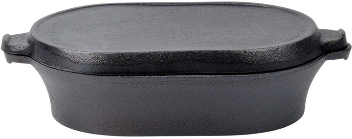 Форма для випікання Vilde Cast Line 2в1 чавунна 28x16 см (5900670102354) - зображення 4