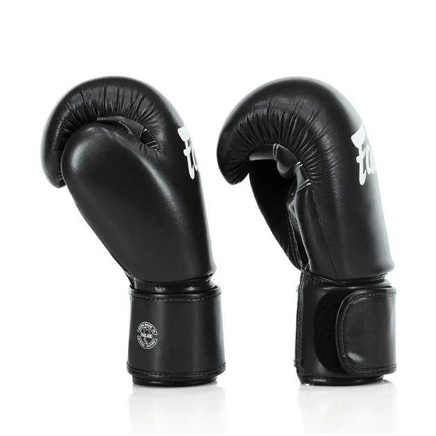 Рукавички боксерські з бинтами Fairtex Amateur BGV27 14 унцій, чорні - изображение 3