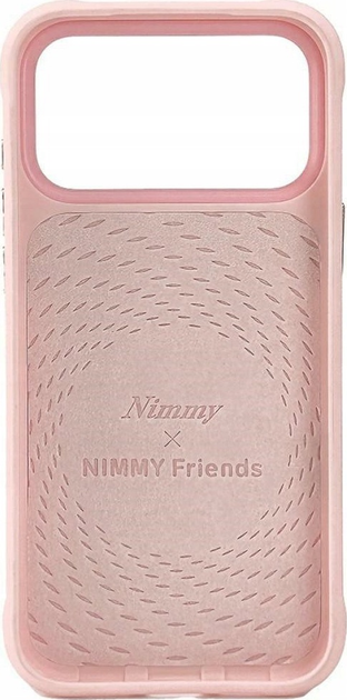 Etui plecki Nimmy Cool&Cute 2.0 Rabbit do iPhone 17 Pro Max Pink (6971080314018) - obraz 3