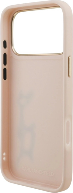 Etui Karl Lagerfeld Karl Script Logo do Apple iPhone 17 Pro Max Pink (3666339496449) - obraz 6
