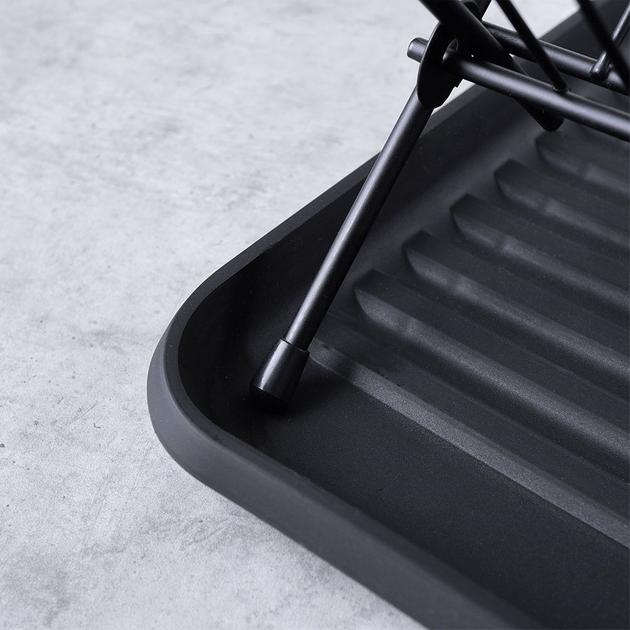 Suszarka do naczyń Vilde Czarna 45 x 32 x 25.5 cm (5907610287263) - obraz 2