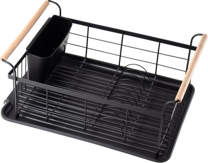 Suszarka do naczyń Vilde Czarna 42.5 x 19 cm (5907610287843) - obraz 9