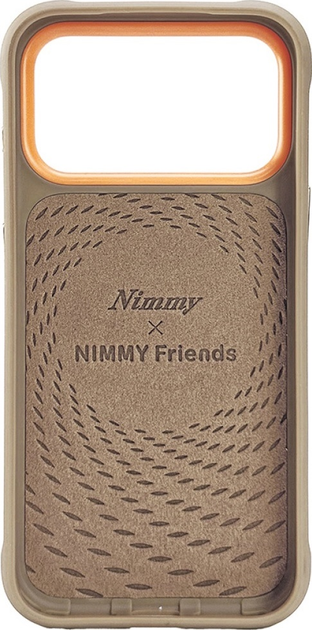 Etui plecki Nimmy Glasses Cool Dog do iPhone 17 Pro Max Beige (6971080313615) - obraz 4