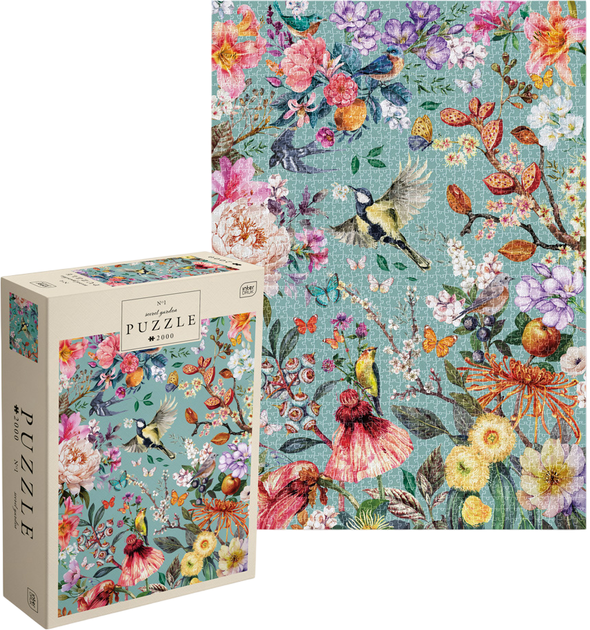 Пазли Interdruk Secret Garden 1 тришарові 2000 деталей  385024 (5902277385024) - зображення 4