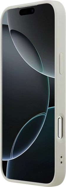 Etui DKNY Checkered with Printed Stripes do Apple iPhone 17 Pro Max Beige (3666339545789) - obraz 5