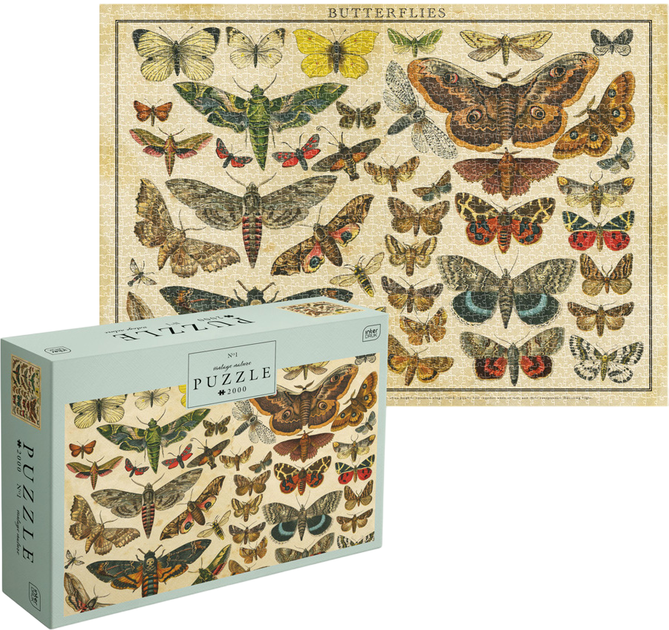 Пазли Interdruk Vintage Nature 1 тришарові 2000 деталей 385031 (5902277385031) - зображення 4