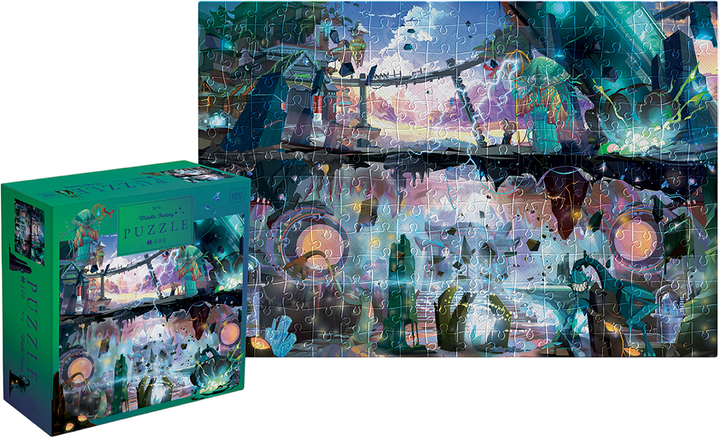 Пазли Interdruk Metallic Fantasy Space Quest тришарові 500 деталей (385611) - зображення 3