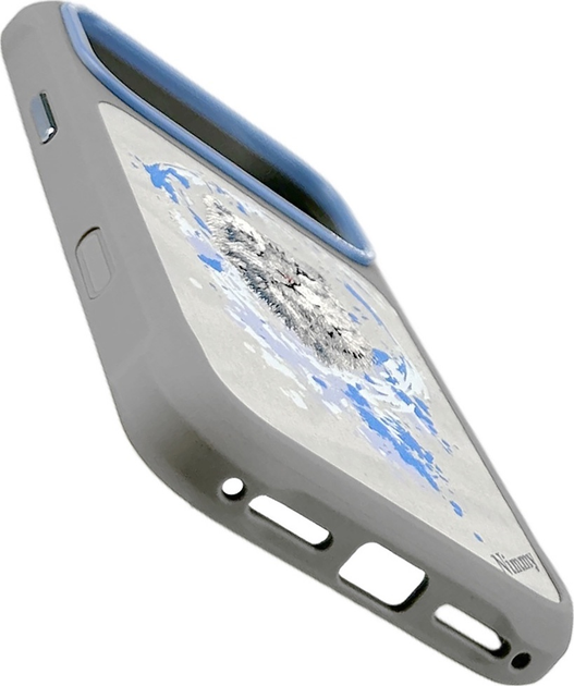 Etui plecki Nimmy Pantera MagSafe do iPhone 17 Pro Light Grey (6971080315855) - obraz 4