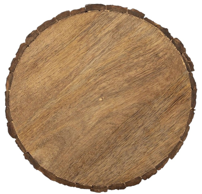 Дошка для нарізання та сервірування Orion Mango дерев’яна Коричнева 30 см (8592381175924) - зображення 1