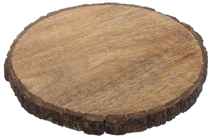 Дошка для нарізання та сервірування Orion Mango дерев’яна Коричнева 30 см (8592381175924) - зображення 2