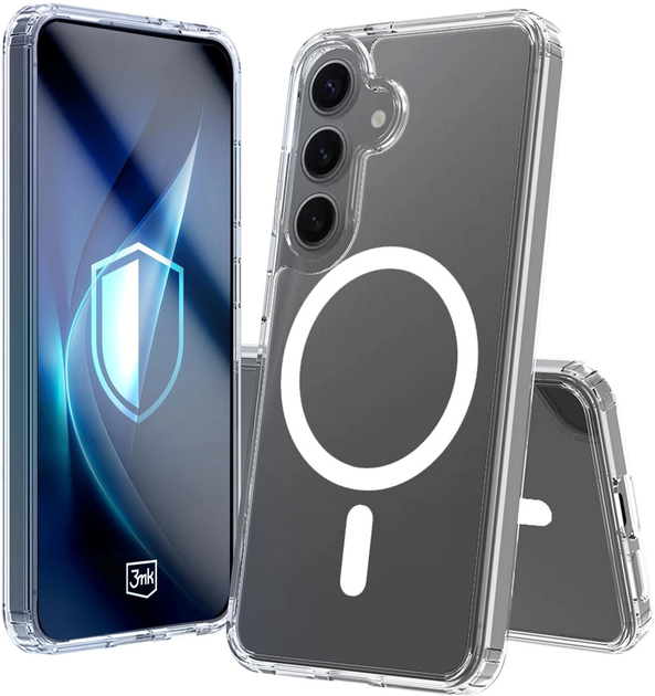 Etui 3MK Armor MagCase do Samsung Galaxy A17 Transparent (5903108669023) - obraz 2