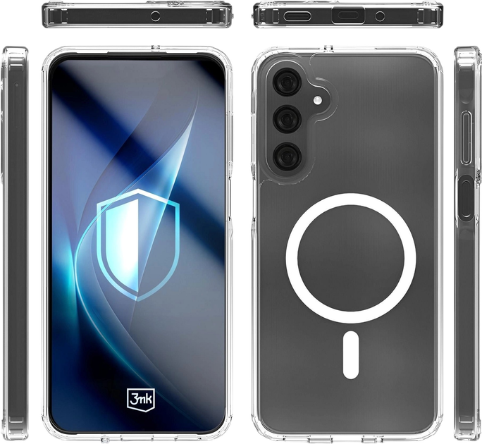 Etui 3MK Armor MagCase do Samsung Galaxy A17 Transparent (5903108669023) - obraz 8
