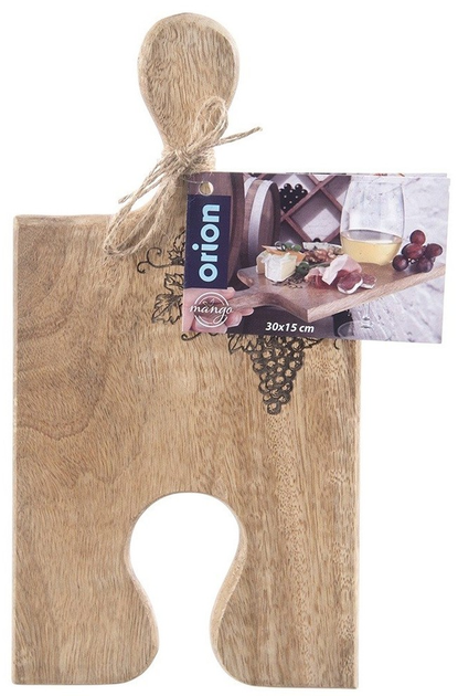 Дошка для нарізання та сервірування Orion Mango дерев’яна Коричнева 29.5 x 15 см (8592381201135) - зображення 2