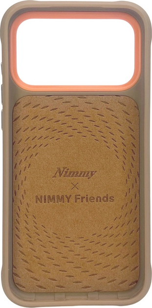 Панель Nimmy Tiger MagSafe для iPhone 17 Pro Max Light Brown (6971080316074) - зображення 4