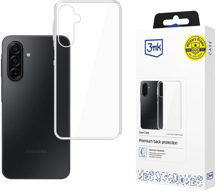 Etui 3MK Clear Case do Samsung Galaxy A17 Transparent (5903108673754) - obraz 1