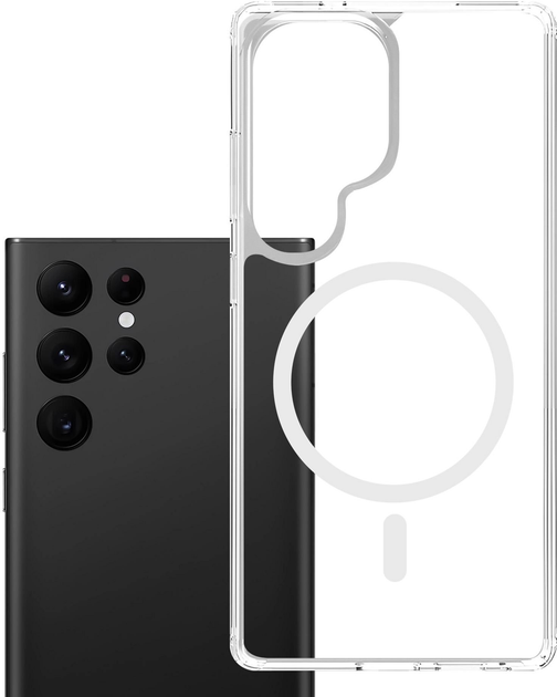 Etui 3MK Armor MagCase do Samsung Galaxy S25 Ultra Transparent (5903108658645) - obraz 2