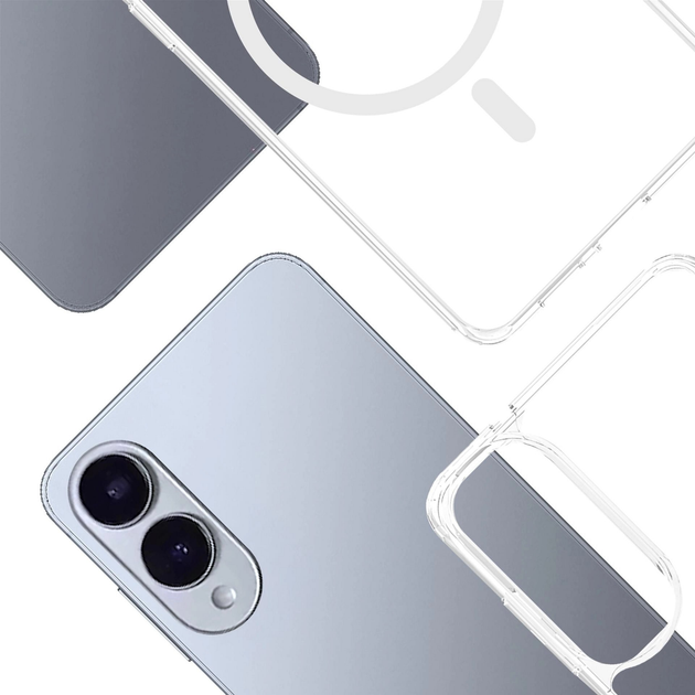 Панель 3MK Armor MagCase для Samsung Galaxy S25 Edge Transparent (5903108658638) - зображення 6