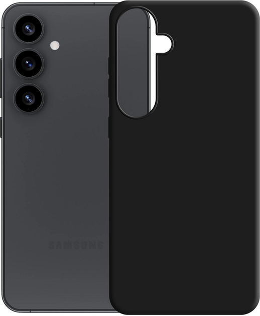 Etui 3MK HARDY MagSilicone do Samsung Galaxy S25 Black (5903108661287) - obraz 1