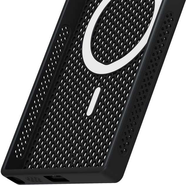 Etui 3MK COOLing MagCase do Samsung Galaxy S25 Ultra Black (5903108628983) - obraz 3
