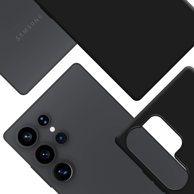 Etui 3MK HARDY MagSilicone do Samsung Galaxy S25 Ultra Black (5903108661300) - obraz 4