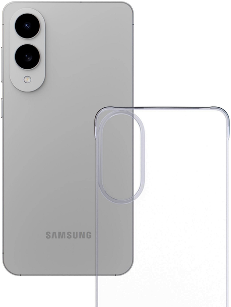 Etui 3MK Just20g Clear Case do Samsung Galaxy S25 Edge Transparent (5903108651806) - obraz 1