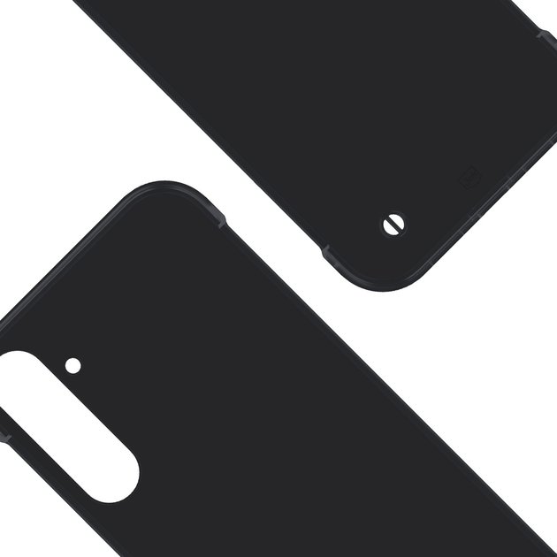 Etui 3MK Just20g Matt Case do Samsung Galaxy S25 Black (5903108629065) - obraz 4